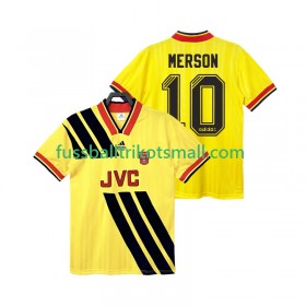 Fußballtrikots Arsenal MERSON 10 1993 Retro 1994 Kurzarm Auswärts-trikot kaufen
